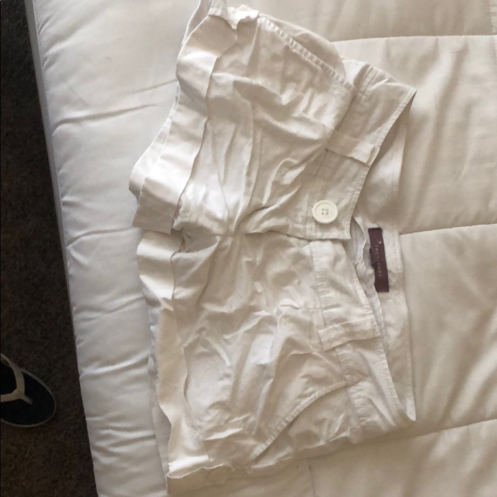 White shorts